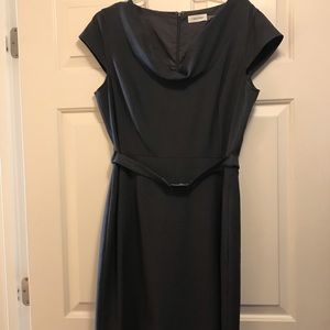 Calvin Klein Cowl Neck Sheath Dress - Sz 12